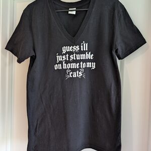 Taylor Swift Lyric V-Neck T-Shirt